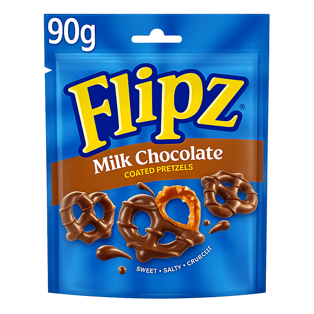 Flipz Milk Chocolate 90g