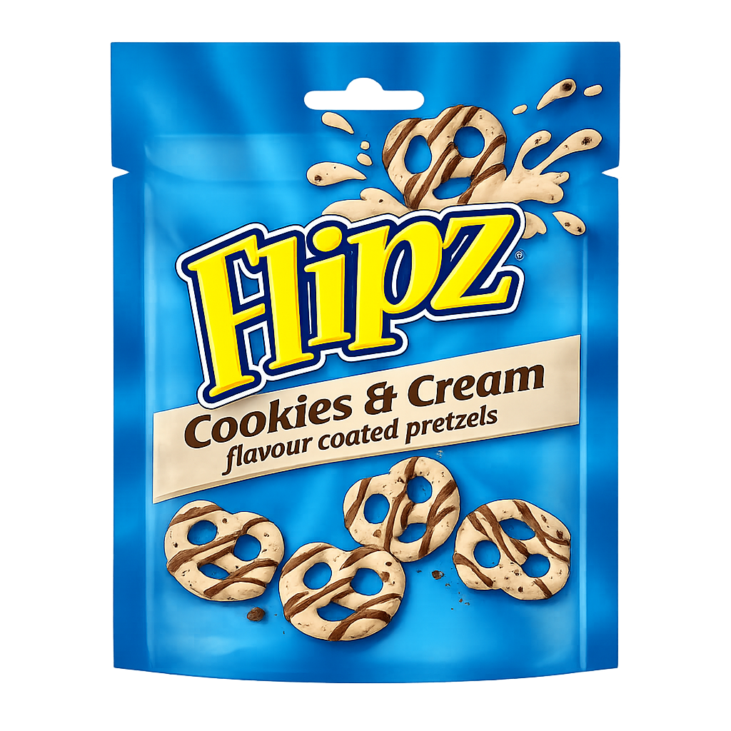 Flipz Cookies & Cream 90g