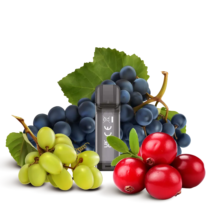 ELFA Pods mit 2% Geschmack: Cranberry Grape