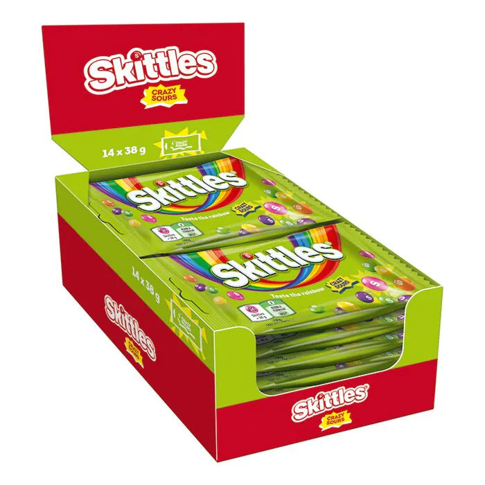 Skittles Crazy Sours (Grün) 38g