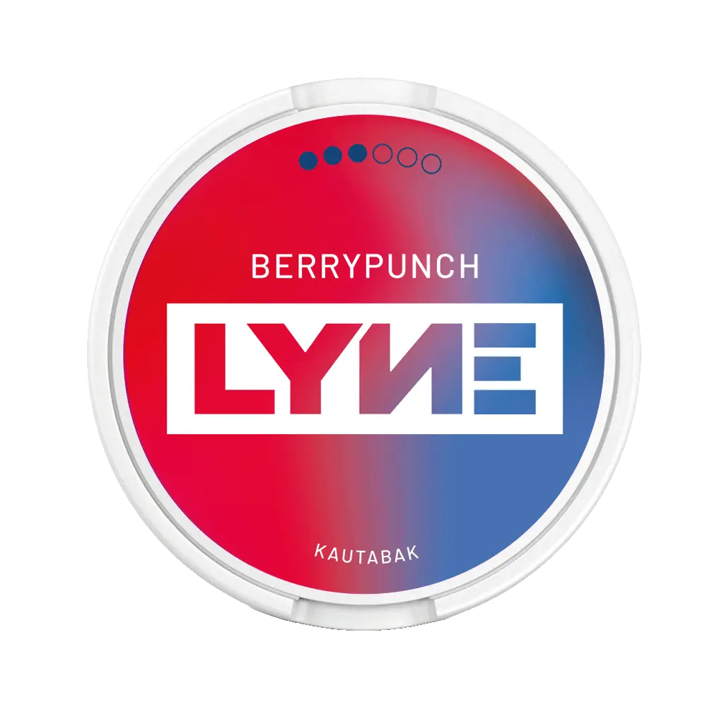 LYNE Berrypunch Kautabak Pouches